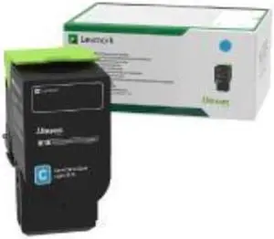 LEXMARK 78C0UCG LEXMARK 78C0UCG GSA CYAN ULTRA HIGH YIELD RETURN PROGRAM TONER CARTRIDGE