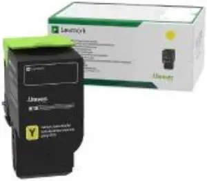 LEXMARK 78C0XYG GSA YELLOW EXTRA HIGH YIELD RETURN PROGRAMME TONER CARTRIDGE