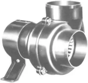 JABSCO 35440-0000 Round OEM Blower, 2500 RPM, Direct, Dielectrite 44-10 HG