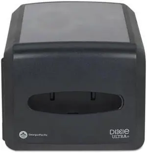 Georgia Pacific 54510A Dixie Ultra Countertop Interfold Napkin Dispenser, Black