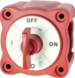 Blue Sea 6005 m-Series (Mini) Battery Switch Single Circuit ON/OFF [6005]