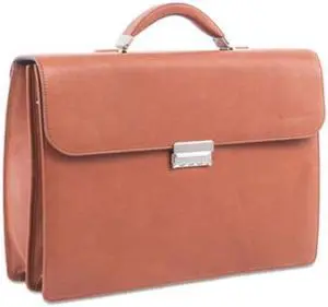 Swiss Mobility Cognac Milestone Briefcase, Holds Laptops 15.6" Model 49545807SM