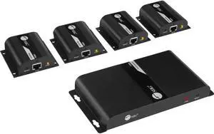 Siig 4-Port Hdmi Splitter Over Cat6 Extender With Ir - 40M