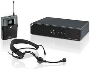 Sennheiser XSW 1-ME3-A Wireless Headmic Set, Frequency Band A: 548-572MHz