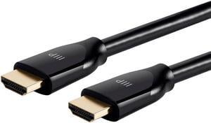 Monoprice Certified Premium High Speed HDMI Cable, 4K @ 60Hz, HDR, 18Gbps, 28AWG, YUV 4:4:4, 6ft, Black