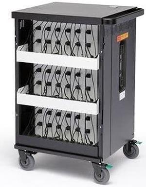 BRETFORD TCOREX45 CHARGING CART AC FOR UP TO 45 DEVICES  W/BACK PANE, SLOTS 1.00 1.25 1.50 INCH