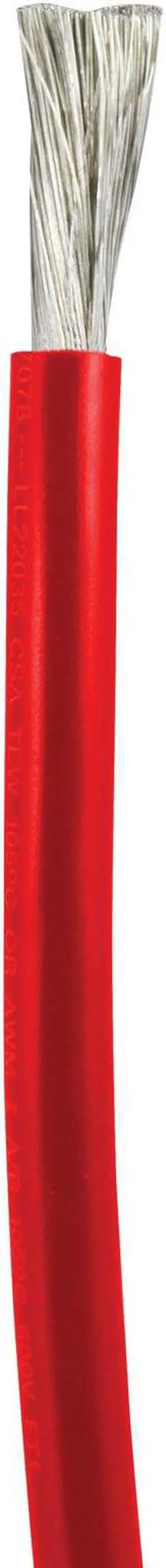 Ancor Red 4 AWG Battery Cable - 100' [113510]