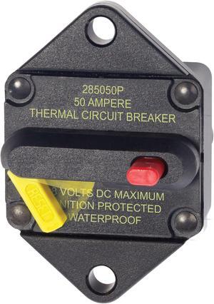 Blue Sea 7083 50 Amp Circuit Breaker Panel Mount 285 Series [7083]