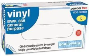 Boardwalk? Gloves,Gp,Vnyl,Pf,L,Clr 365LCT