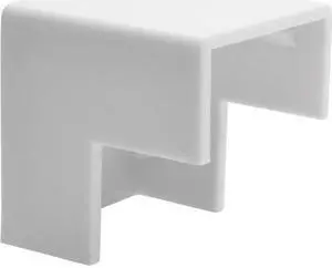 Tripp Lite N080-C25-OC-WH Raceway Outside Corner Connector, 20 Pack, White