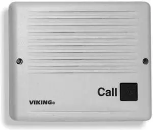 Viking - E-20-IP-EWP - VoIP Speaker Phone with Push Button UV Stable Light Gray Plastic Surface Mount Only with Enhanced
