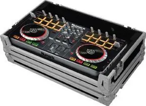 Universal Midi Controller Case Holds Medium Format Controllers Such As: Pioneer DDJ-SB, DDJ SR, Numark Mixtrack Pro Series, Traktor Kontrol S2, S4