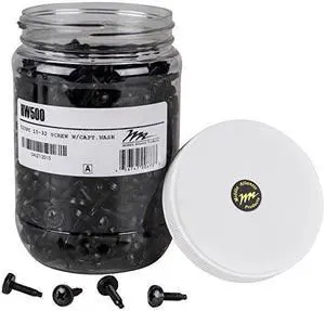 Middle Atlantic Products - HW500 - Middle Atlantic HW500 Trim Head Screw with Nylon Washer - Rack Screw - 10 - 0.75 -