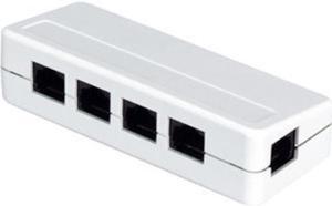 RJ-45 Modular Splitters, 5-Position, 8 x 8, Shielded, A Pinning