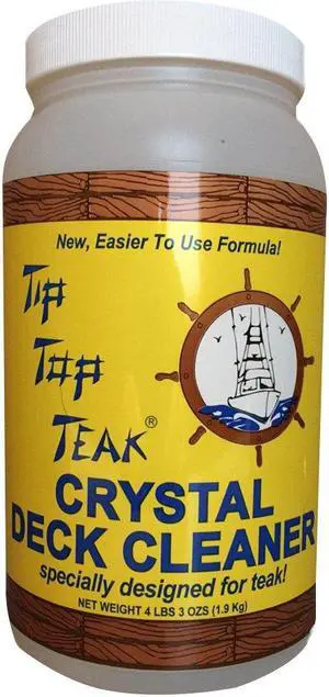 Tip Top Teak Crystal Deck Cleaner - Half Gallon (4lbs 3oz)