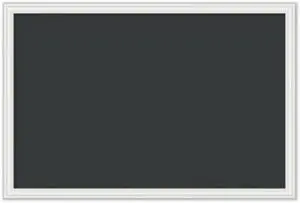 Magnetic Chalkboard, 30 x 20 Inches, White D?cor Frame UBR2073U0001