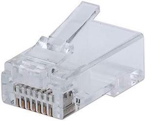 Intellinet Network Solutions 791090 FastCrimp CAT-6 RJ45 Modular Plugs (100-Pack)