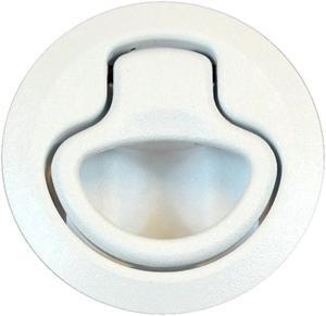 Southco Flush Pull Latch - Push To Close - Medium - White