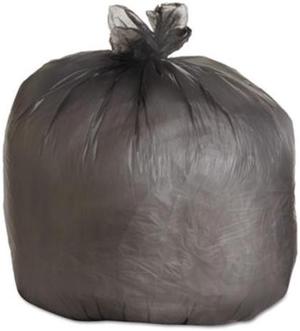 Boardwalk H8048TGKR01 Low-Density Waste Can Liners, 45 gal, 0.95 mil, 46.00" x 40.00", Gray, 100/Carton