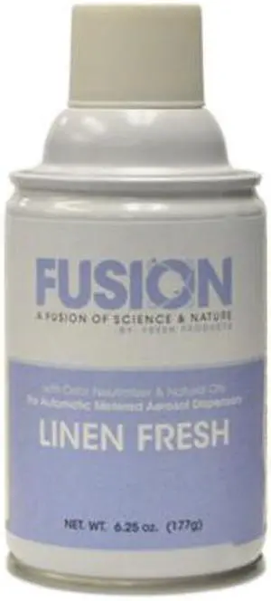 Fresh Products FRS MA12LF Fusion Metered Aerosols, Linen Fresh, 6.25 oz., 12 / Carton