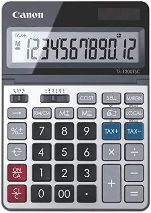Canon TS1200TSC 12-digit Desktop Calculator