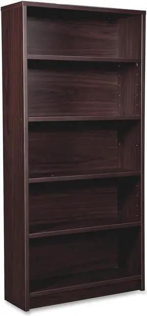 Lorell PBK3469ES Prominence Espresso Laminate Bookcase Lorell PBK3469ES Prominence Espresso Laminate Bookcase