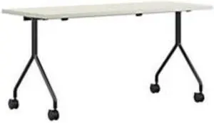 HON PT3072NSB9LT Between Silver Mesh Laminate Nesting Table