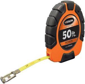 KESON ST18503X 50 ft Tape Measure, 3/8 in Blade