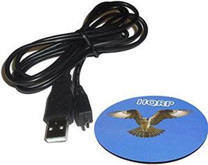 HQRP USB Image Transfer / Battery Charging Cable for Sony Cyber-shot DSC-TF1 DSC-W710 DSC-W730 DSC-W800 DSC-W810 DSC-W830 Digital Camera Cord + HQRP Coaster