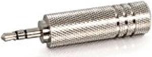 C2G/Cables To Go 40636 3.5mm Stereo Male to 6.3mm (1/4 Inch) Stereo Female Adapter