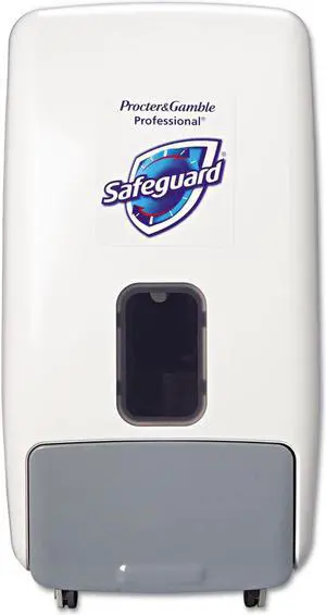 Foam Soap Dispenser, Wall & Counter Mountable, 1200 ml, White/Gray