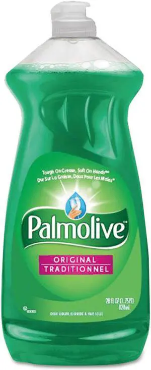 Palmolive Original Dish Liquid - Liquid - 0.22 gal (28 fl oz) - 9 / Carton - Green  CPC46303CT