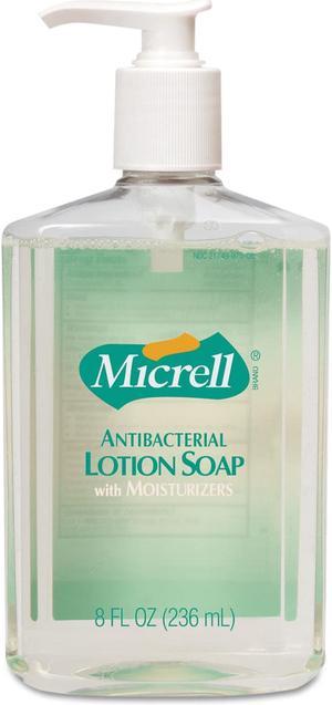 Antibacterial Lotion Soap, 12oz Pump Bottle, PK12 GOJO 9759-12