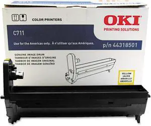 Oki 44318501/02/03/04 Image Drum - LED Print Technology - 20000 - 1 / Each