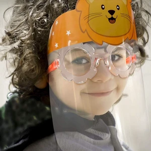 KIDS Glasses-Style Reusable Protective Full Face Shields KIDS Glasses-Style Reusable Protective Full Face Shields