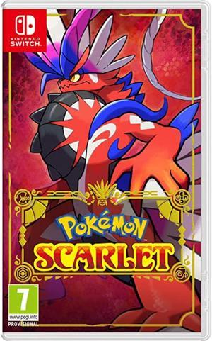 Nintendo Switch Pokemon Scarlet Video Game  Region Free