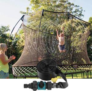 39ft Kids Outdoor Summer Backyard Waterpark Fun Game Trampoline Water Sprinkler