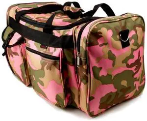Every Day Carry Pink Camouflage Lady's Syslish Travel Duffel Bag Every Day Carry Pink Camouflage Lady's Syslish Travel Duffel Bag