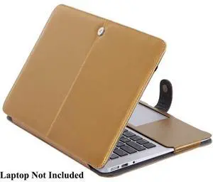 Slickblue Leatherette Clip-On Shell Case For 13" Macbook Pro - Champagne Gold Slickblue Leatherette Clip-On Shell Case For 13" Macbook Pro - Champagne Gold