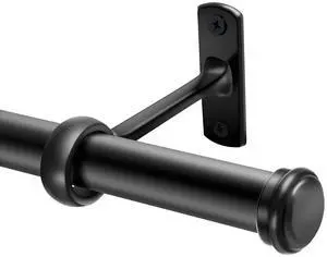 1 Inch Curtain Rods, For Windows Indoor/Outdoor Adjustable Heavy Duty 144-168 1 Inch Curtain Rods, For Windows Indoor/Outdoor Adjustable Heavy Duty 144-168