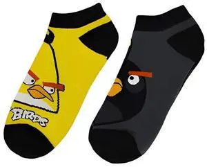 Angry Birds 6 Pack "THE BIRDS HAVE IT 2" Low Rise Kids Socks - Size 9 - 11 Large Angry Birds 6 Pack "THE BIRDS HAVE IT 2" Low Rise Kids Socks - Size 9 - 11 Large