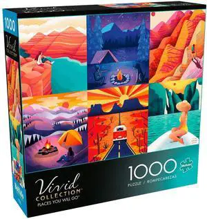 Places You Will Go - 1000 Piece Jigsaw Puzzle - Buffalo Games Places You Will Go - 1000 Piece Jigsaw Puzzle - Buffalo Games
