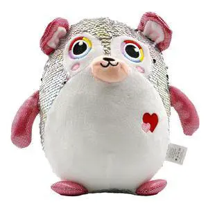 Large Stuffed Animal Toy Reversible Sequins Bear Doll - 10 inch Large Stuffed Animal Toy Reversible Sequins Bear Doll - 10 inch