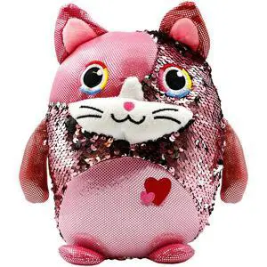 Large Stuffed Animal Toy Reversible Sequins Cat Doll - 10 inch Large Stuffed Animal Toy Reversible Sequins Cat Doll - 10 inch