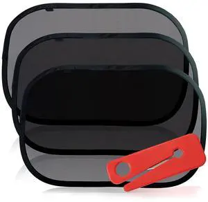 Car Window Shade for Vehicle Side Windows (3 Pack) - 20.9 x 13.8 '' Complete Car Window Shade for Vehicle Side Windows (3 Pack) - 20.9 x 13.8 '' Complete