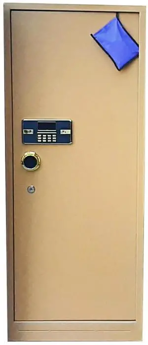 Safe Gun Safe With EA Digital Electronic Lock Firearm Storage, Tan Color Safe Gun Safe With EA Digital Electronic Lock Firearm Storage, Tan Color