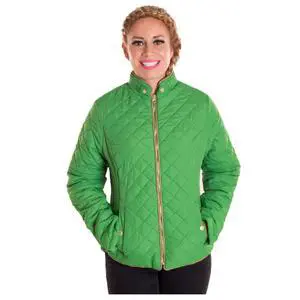 Alta Designer Fashion Women's Outerwear Insulated Jacket - Green - Medium Alta Designer Fashion Women's Outerwear Insulated Jacket - Green - Medium