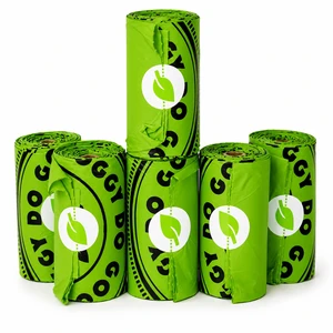 Altatac Dog Poop Bags 60 Count Compostable Leak Proof Unscented Rolls for Pet Waste Cleanup, Eco-Friendly, Single Pack Altatac Dog Poop Bags 60 Count Compostable Leak Proof Unscented Rolls for Pet Waste Cleanup, Eco-Friendly, Single Pack