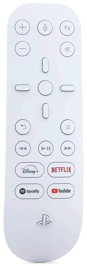 Sony Media Remote for PS5 - White Sony Media Remote for PS5 - White