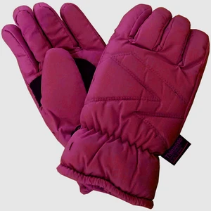 Cold Storage Women's 3M Thinsulate Fleece Lined Ski Gloves Plum- Small Cold Storage Women's 3M Thinsulate Fleece Lined Ski Gloves Plum- Small
